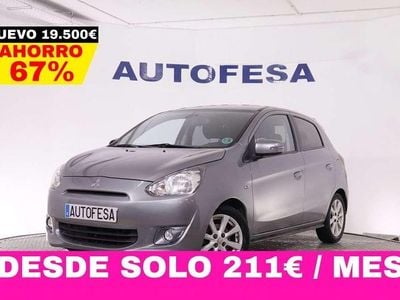 Usado Mitsubishi Space Star Motion 80 CV (58 kW) 2015 Gris Berlina