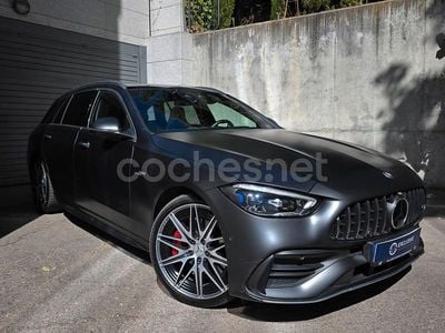 Gris / plata Usado 2023 Mercedes C43 AMG Familiar | 64.999 € (Buen precio)