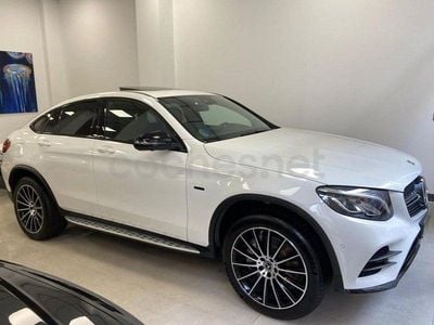 Usado Mercedes GLC350 320 CV (235 kW) 2018 Blanco Coupe