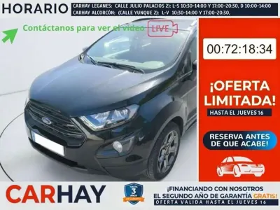 Usado Ford Ecosport ST-Line 125 CV (91 kW) 2022 Negro SUV