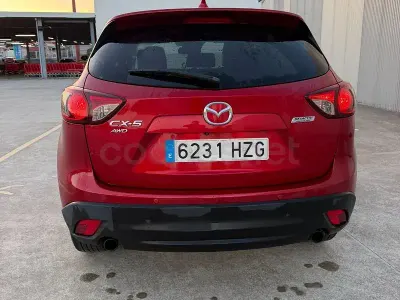 Usado Mazda CX-5 Luxury 150 CV (110 kW) 2014 Granate SUV