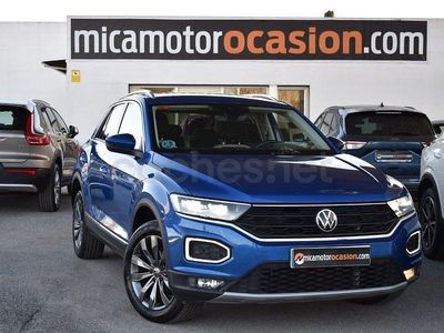 Usado VW T-Roc Sportline 150 CV (110 kW) 2021 Azul SUV