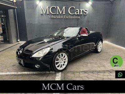 Usado Mercedes SLK200 163 CV (119 kW) 2006 Negro Descapotable