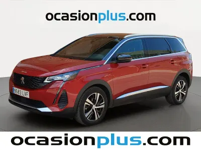 Usado Peugeot 5008 GT 131 CV (96 kW) 2021 Rojo SUV