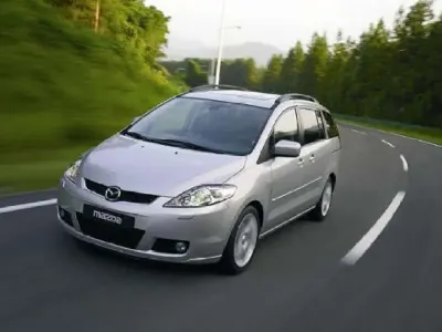 Usado Mazda 5 Active 110 CV (80 kW) 2006 Negro Monovolumen