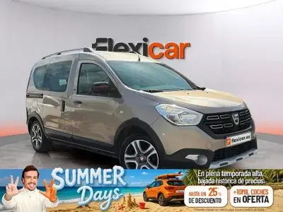 Usado Dacia Dokker Stepway 95 CV (69 kW) 2019 Beige Monovolumen