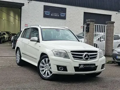 Käytetty Mercedes GLK220 170 HP (125 kW) 2009 Valkoinen Katumaasturi