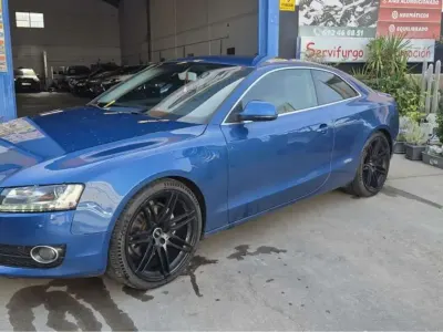 Usado Audi A5 211 CV (155 kW) 2008 Azul Coupe