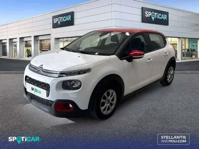 Usado Citroën C3 Feel 82 CV (60 kW) 2017 Blanco Berlina