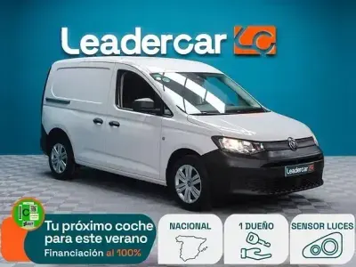 Usado VW Caddy 110 CV (80 kW) 2021 Blanco Monovolumen