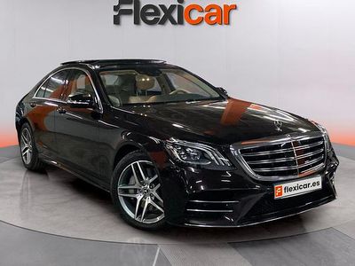 Usado Mercedes S350 286 CV (210 kW) 2021 Granate Berlina