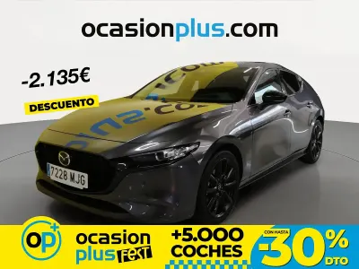 Usado Mazda 3 Homura-Line 122 CV (89 kW) 2023 Gris