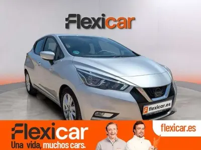 Usado Nissan Micra Acenta 101 CV (74 kW) 2019 Gris Utilitario