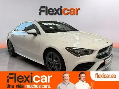 Usado Mercedes CLA200 150 CV (110 kW) 2019 Blanco Coupe