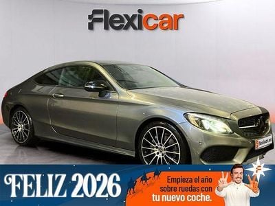 Gris / plata Usado 2016 Mercedes C220 AMG line Coupe | 24.390 € (Precio justo)