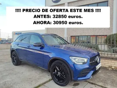 Usado Mercedes GLC200 163 CV (119 kW) 2021 Azul SUV