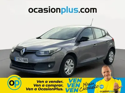 Usado Renault Mégane Life 116 CV (85 kW) 2014 Gris Utilitario