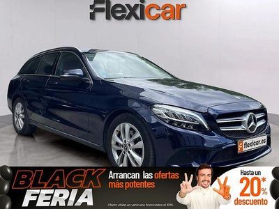 Usado Mercedes C200 184 CV (135 kW) 2019 Azul Familiar