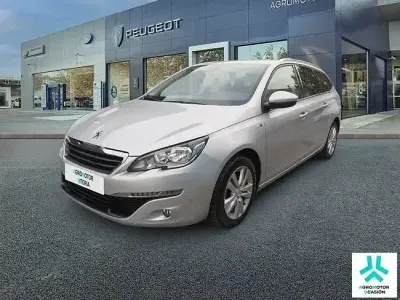Usado Peugeot 308 SW Style 130 CV (95 kW) 2017 Gris Familiar
