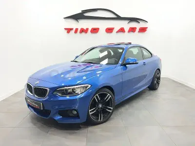 Usado BMW 218 150 CV (110 kW) 2016 Azul Coupe
