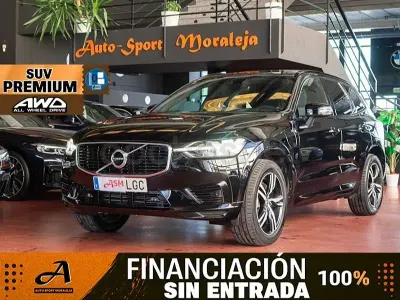 Używany Volvo XC60 R-Design 390 KM (286 kW) 2020 Czarny SUV