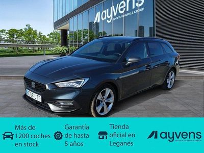 Usado Seat Leon FR 150 CV (110 kW) 2021 Gris Familiar