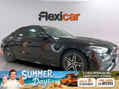 Usado Mercedes C200 163 CV (119 kW) 2024 Negro Berlina
