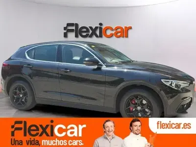 Usado Alfa Romeo Stelvio Executive 180 CV (132 kW) 2018 Negro SUV