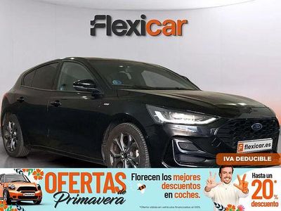 Usado Ford Focus ST-Line 125 CV (91 kW) 2023 Negro Berlina