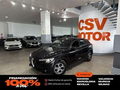 Usado Alfa Romeo Stelvio Super 160 CV (117 kW) 2022 Negro SUV
