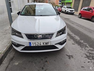 Usado Seat Leon ST FR 150 CV (110 kW) 2018 Blanco Familiar