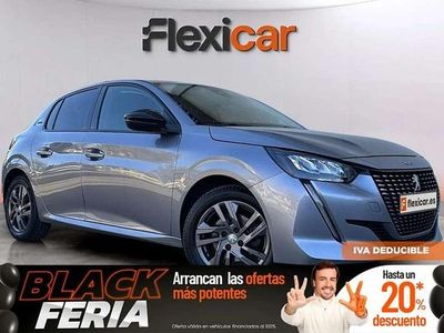 Usado Peugeot 208 Style 101 CV (74 kW) 2022 Gris Utilitario