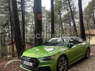 Usado Audi A7 367 CV (269 kW) 2020 Verde Berlina