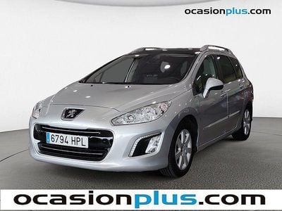 Usado Peugeot 308 SW Active 112 CV (82 kW) 2013 Gris Familiar