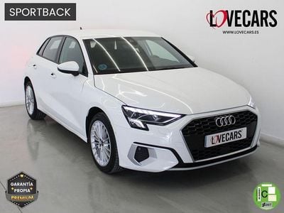 Usado Audi A3 Advanced Plus 116 CV (85 kW) 2022 Blanco Berlina