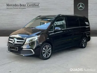 Usado Mercedes V300 Avantgarde 239 CV (175 kW) 2022 Negro Monovolumen