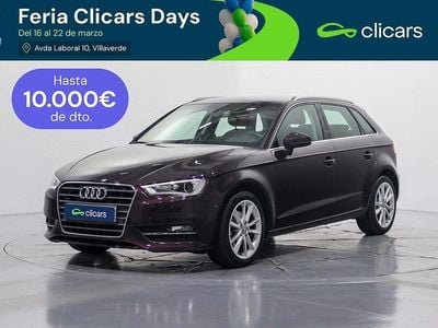 Usado Audi A3 Advanced 110 CV (80 kW) 2016 Rojo Berlina