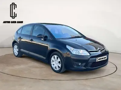 Usado Citroën C4 90 CV (66 kW) 2008 Negro Utilitario