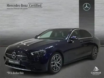 Usado Mercedes E220 194 CV (142 kW) 2020 Azul Berlina