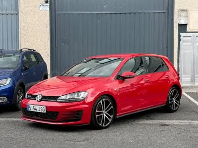 Usado VW Golf VII GTD 184 CV (135 kW) 2016 Rojo Berlina