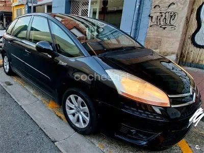 Usado Citroën C4 Picasso Exclusive 112 CV (82 kW) 2008 Negro Monovolumen