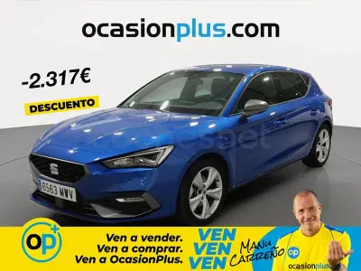 Usado Seat Leon FR 110 CV (80 kW) 2024 Azul Berlina