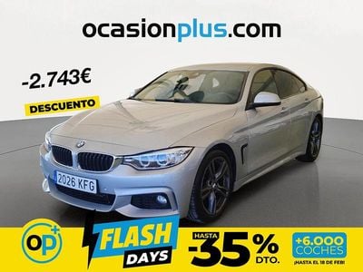 Usado BMW 420 190 CV (139 kW) 2017 Gris plata Coupe