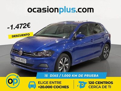 Usado VW Polo Advance 95 CV (69 kW) 2018 Azul Utilitario