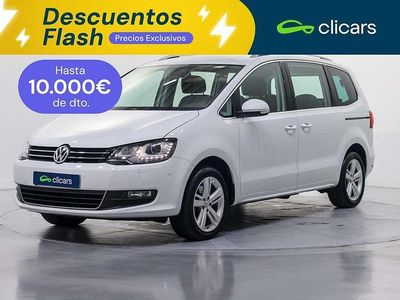 Usado VW Sharan Advance 184 CV (135 kW) 2017 Blanco Monovolumen
