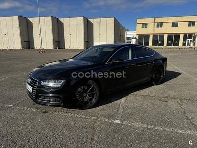 Usado Audi A7 Sportback 218 CV (160 kW) 2015 Negro Utilitario