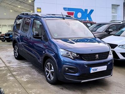 Usado Peugeot Rifter GT-line 131 CV (96 kW) 2020 Azul Monovolumen