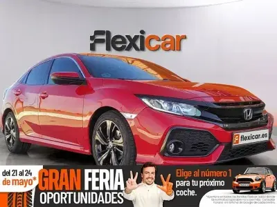Usado Honda Civic Comfort 129 CV (94 kW) 2019 Rojo