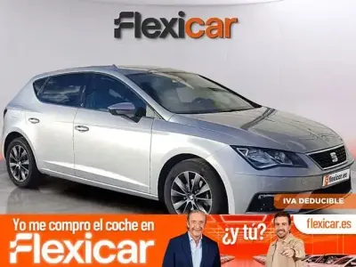 Usado Seat Leon Style 130 CV (95 kW) 2020 Gris Familiar