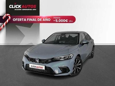 Gris Usado 2024 Honda Civic Elegance Berlina | 29.250 € (Buen precio)